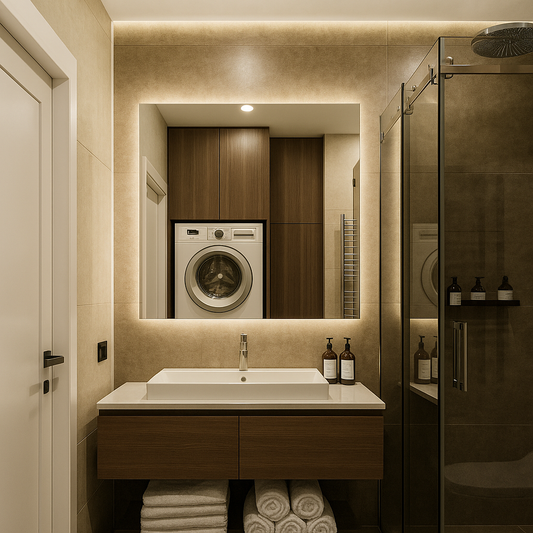 Lustro LED Kwadratowe CLASSIC