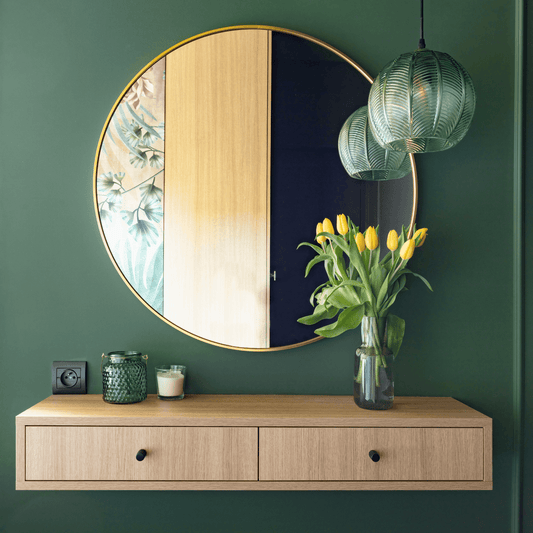 Lustro Ścienne Okrągłe SLIM - AD-INNOVATION