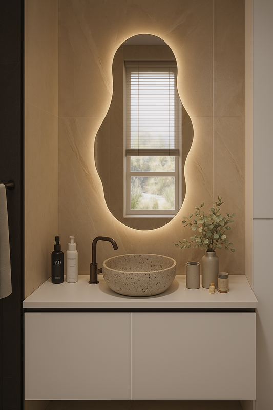 Lustro Ścienne LED "Chmurka" CLASSIC