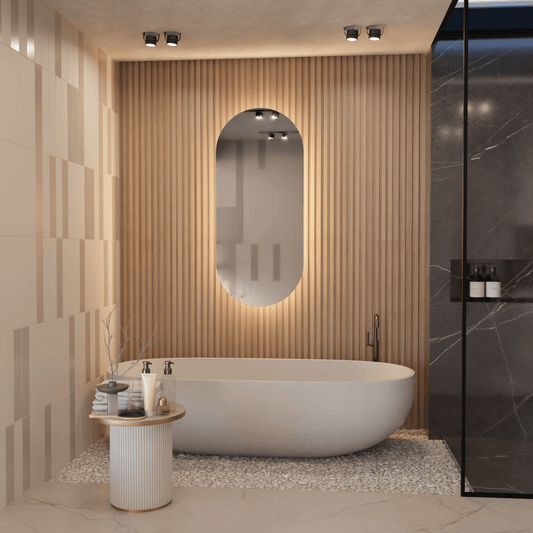 Lustro Podświetlane Owalne LED - AD-INNOVATION