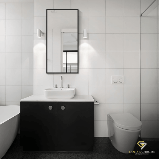 Lustra w ramie prostokątnej LOFT – Minimalizm w eleganckiej formie