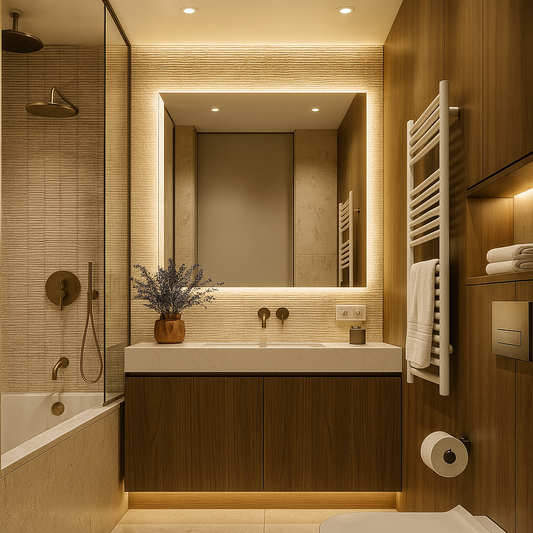 Lustro LED Kwadratowe CLASSIC