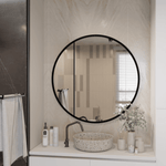 Lustro Ścienne Okrągłe LOFT na wymiar - AD-INNOVATION
