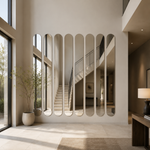 Lustro owalne 100x190 cm bez ramy - zdjecie 2