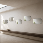 Lustro podłużne z półokrągłymi zakończeniami 200x100 cm bez ramy - zdjecie 3